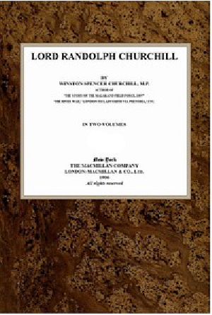 [Gutenberg 42817] • Lord Randolph Churchill